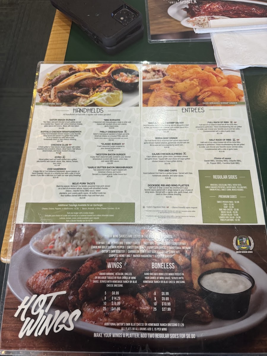 Gator's Dockside Ocala Menu - Image 5